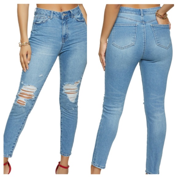 Wax Jean Denim - 🌿WAX Jeans High Waist Stretch Straight